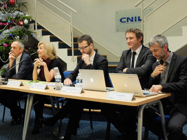 CNIL-Inria press conference picture